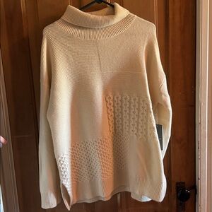 Nordstrom Cream Cable Knit Sweater